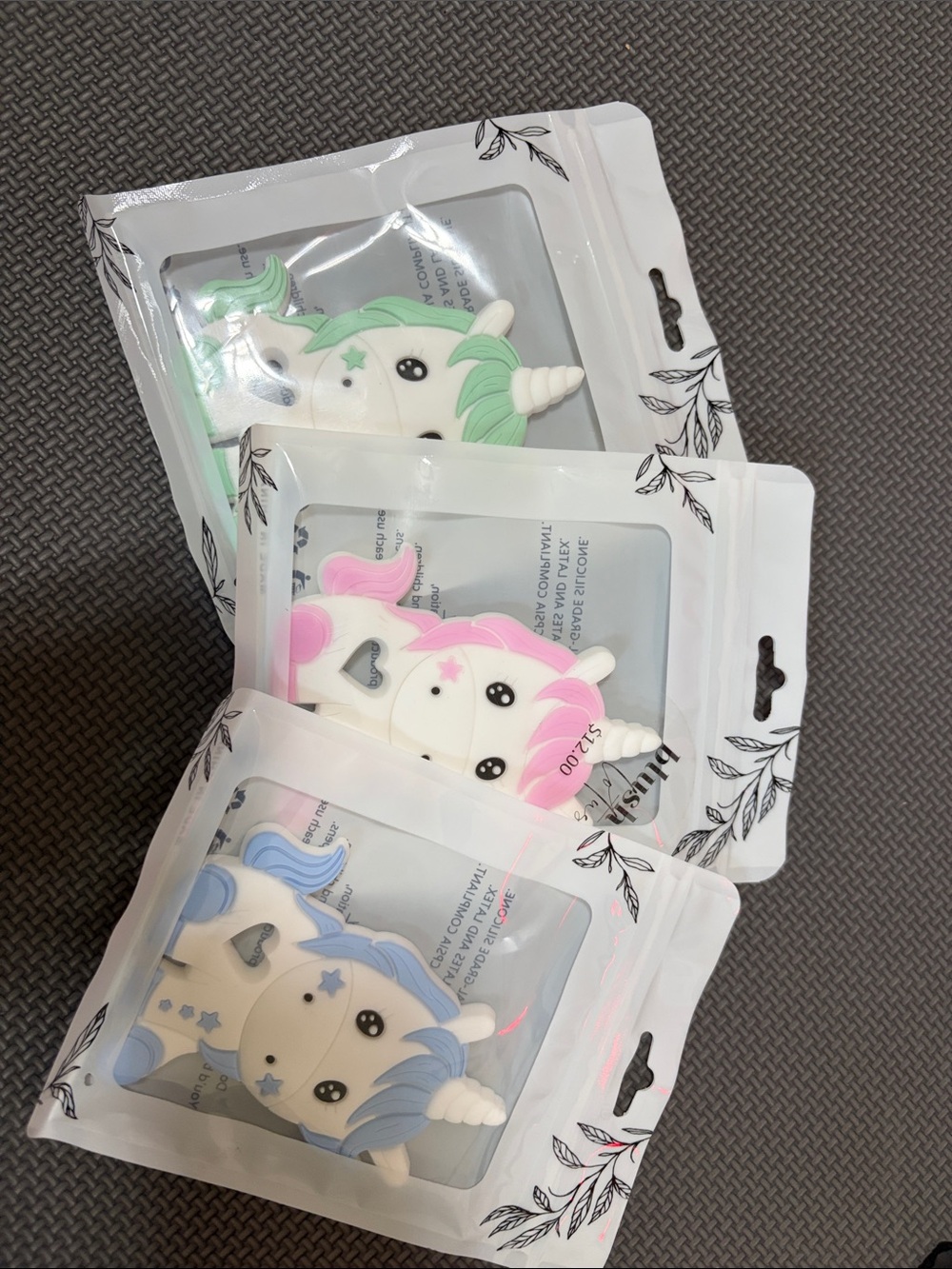 Small Pet Unicorn Chew Toy — Pink Edition
